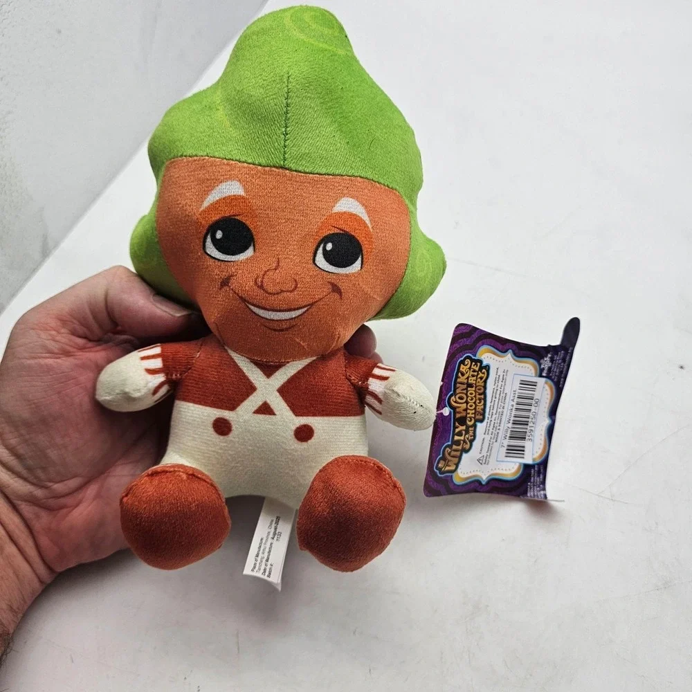 Toy Factory Willy Wonka Oompa Loompa Plush Stuffed Toy Small 7